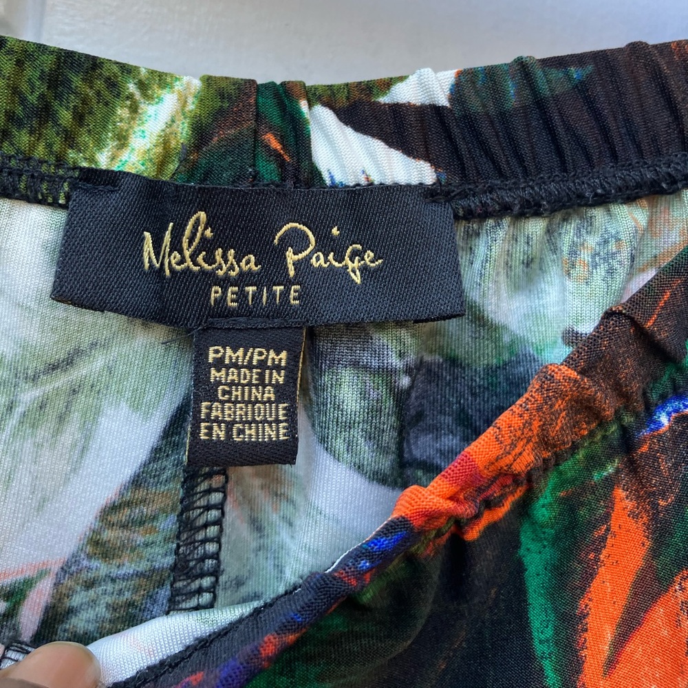 Tropical Palazzo Pants - Picture 3 of 7